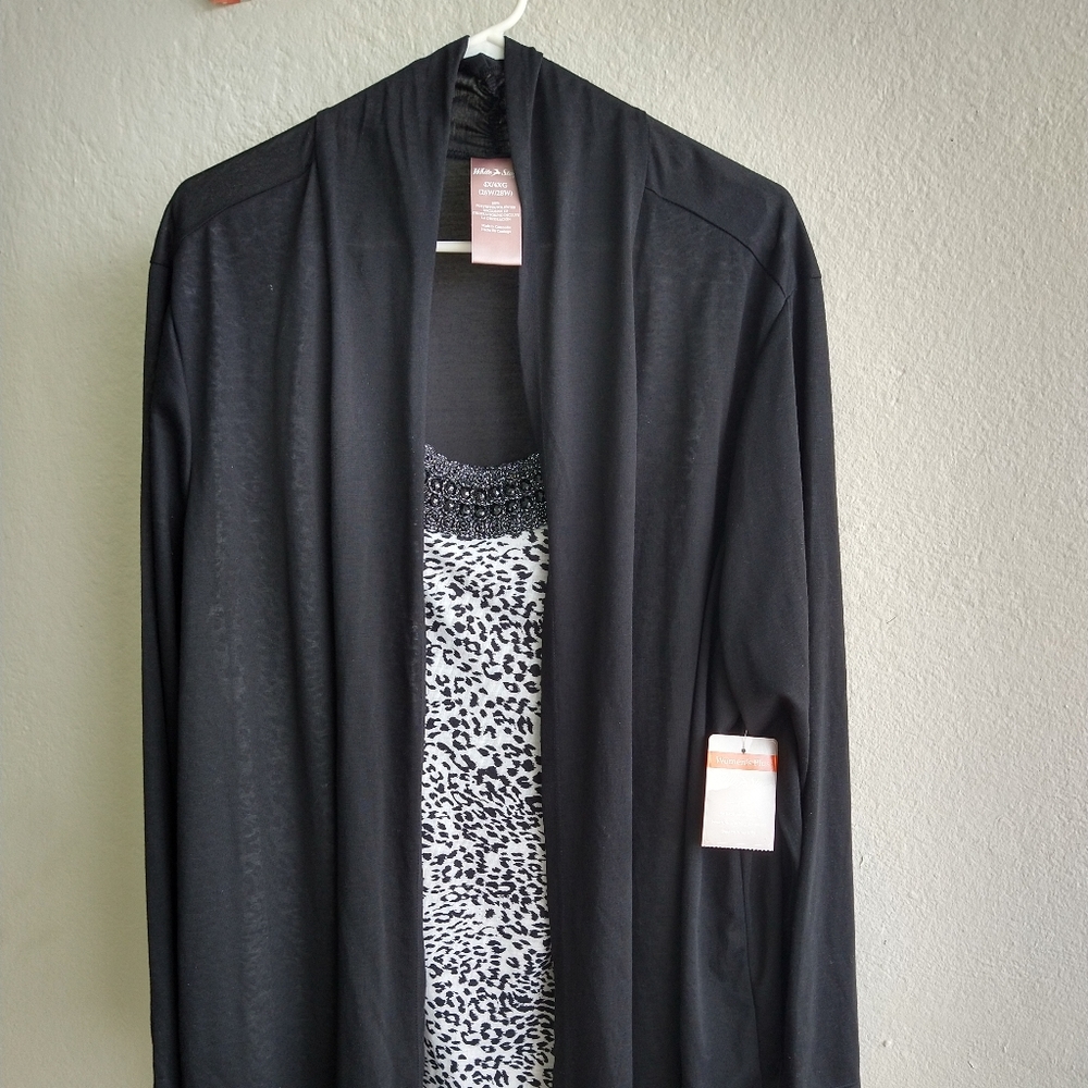 Plus black  blouse